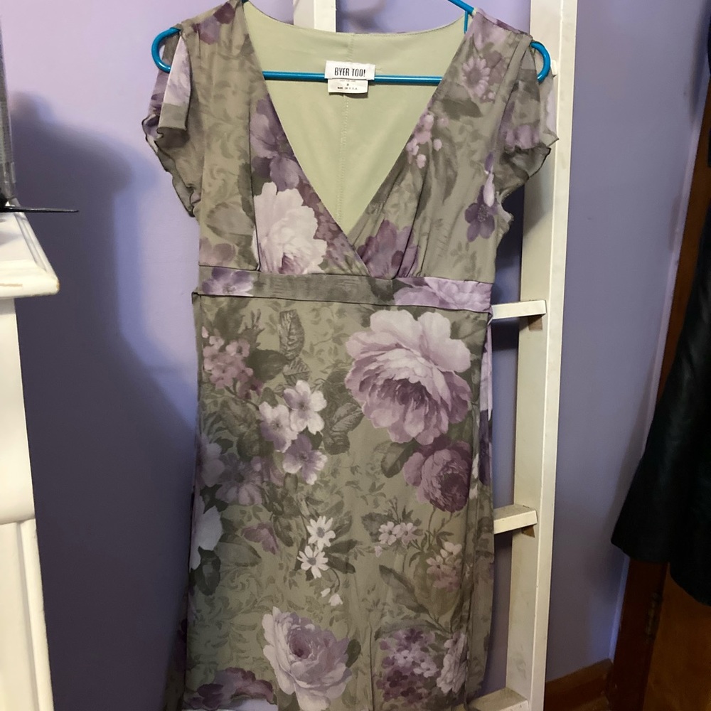 Vintage floral dress